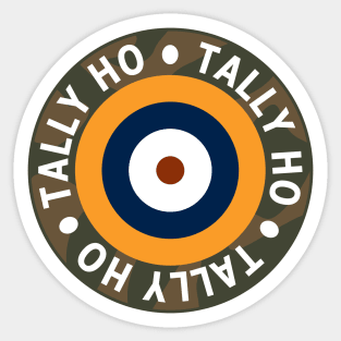 Tally Ho Sticker